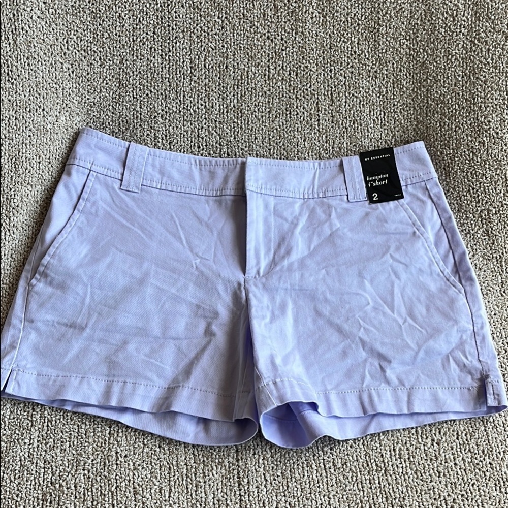 Light Purple Women Shorts